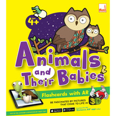 [TOPBOOKS Dickens] Flashcards with AR Animals and Their Babies (2022)
