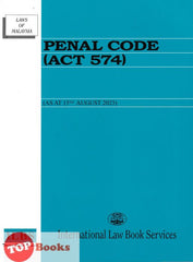 [TOPBOOKS Law ILBS] Penal Code (Act 574) (2023)