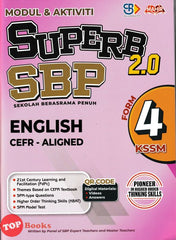 [TOPBOOKS Mahir] Modul & Aktiviti Superb 2.0 SBP English CEFR-Aligned  Form 4 KSSM (2024)