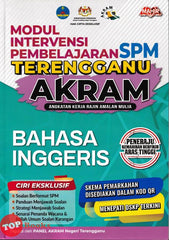 [TOPBOOKS Mahir] Modul Intervensi Pembelajaran SPM Terengganu AKRAM Bahasa Inggeris (2024)