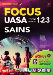 [TOPBOOKS Pelangi] Focus UASA Sains Tingkatan 1 2 3 KSSM (2024)