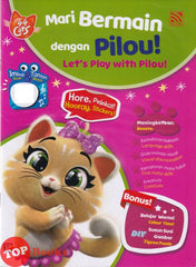 [TOPBOOKS Pelangi Kids] 44 Cats Mari Bermain Dengan Pilou ! Lets' s Play With Pilou ! (Malay & English) (2022)