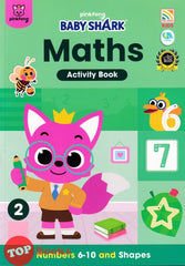 [TOPBOOKS Pelangi Kids] Pinkfong Baby Shark Maths Activity Book 2 (2023)