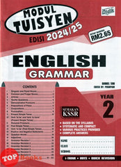 [TOPBOOKS Ilmu Didik] Modul Tuisyen English Grammar Year 2 Semakan KSSR (2024)