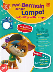 [TOPBOOKS Pelangi Kids] 44 Cats Mari Bermain Dengan Lampo ! Lets' s Play With Lampo ! (Malay & English) (2022)