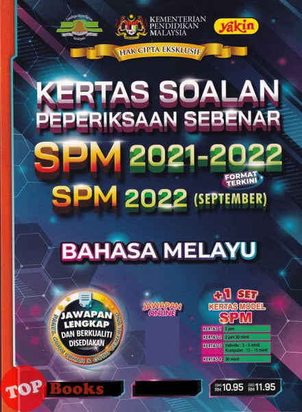 [TOPBOOKS Yakin] Kertas Soalan Peperiksaan Sebenar SPM Bahasa Melayu (2023)