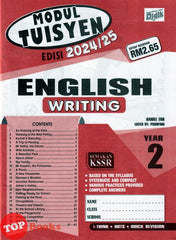 [TOPBOOKS Ilmu Didik] Modul Tuisyen English Writing Year 2 Semakan KSSR (2024)