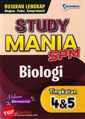 [TOPBOOKS Nusamas] Study Mania Biologi Tingkatan 4 5 (2024)
