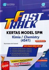 [TOPBOOKS Pan Asia] Fast Track Kertas Model SPM Kimia Dwibahasa (2024)