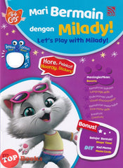 [TOPBOOKS Pelangi Kids] 44 Cats Mari Bermain Dengan Milady ! Lets' s Play With Milady ! (Malay & English) (2022)