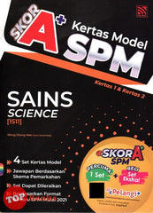 [TOPBOOKS Pelangi] Skor A+ Kertas Model SPM Sains Dwibahasa (2023)