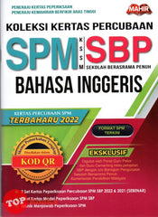 [TOPBOOKS Mahir] Koleksi Kertas Percubaan SBP Bahasa Inggeris SPM KSSM (2023)