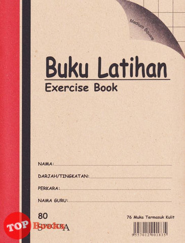 [TOPBOOKS Muda] Spectra Buku Latihan Exercise Book Medium Square (80)