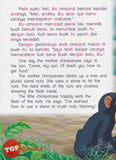 [TOPBOOKS SSM Kids] Cerita Sains Cimpanzi Mencari Makanan Dwibahasa