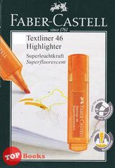[TOPBOOKS Faber-Castell] Textliner 46 Superfluorescent Highlighter (Orange)