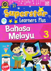 [TOPBOOKS Pelangi Kids] Superstar Learners Plus Bahasa Melayu 3 (2022)
