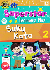 [TOPBOOKS Pelangi Kids] Superstar Learners Plus Suku kata 2 (2022)