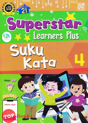 [TOPBOOKS Pelangi Kids] Superstar Learners Plus Suku kata 4 (2022)