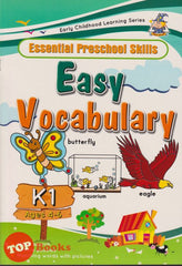 [TOPBOOKS Wizard Kids] Essential Preschool Skills Easy Vocabulary Ages 4-6