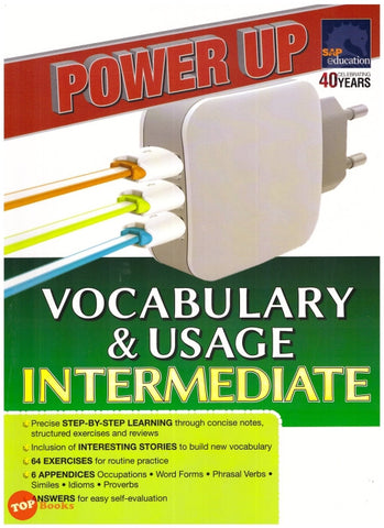 [TOPBOOKS SAP SG] Power Up Vocabulary & Usage Intermediate