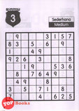 [TOPBOOKS Sri Saujana] Cergas Minda Sudoku Untuk Kanak-Kanak Sudoku For Kids Tahap 3 Buku 6 (2021)