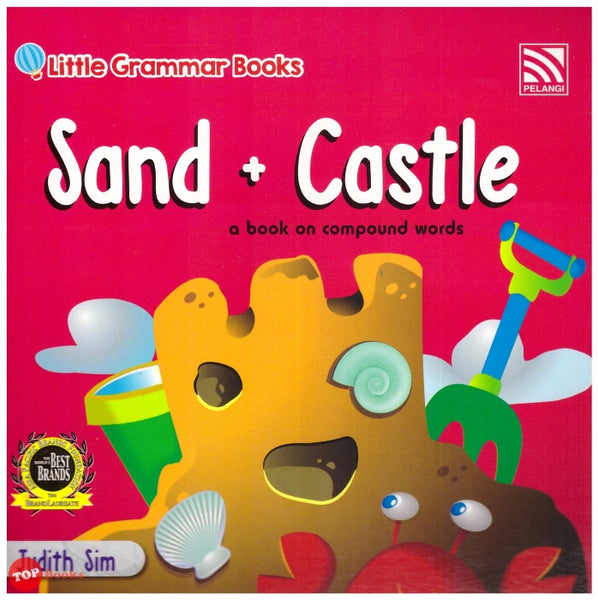 [TOPBOOKS Pelangi Kids] Little Grammar Books Sand + Castle (a book on compound words)