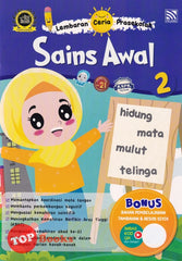 [TOPBOOKS Pelangi Kids] Lembaran Ceria Prasekolah Sains Awal Buku 2