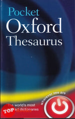 [TOPBOOKS Oxford] Pocket Oxford Thesaurus