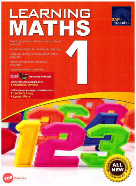 [TOPBOOKS SAP SG] Learning Mathematics For Primary Levels 1