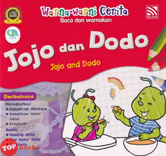 [TOPBOOKS Pelangi Kids] Warna-Warni Cerita Jojo Dan Dodo (Malay & English) 2022