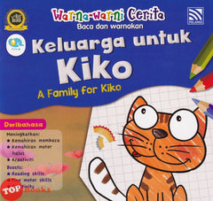 [TOPBOOKS Pelangi Kids] Warna-Warni Cerita Keluarga Untuk Kiko (Malay & English) 2022