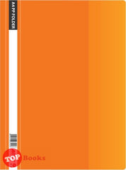 [TOPBOOKS AStar] A4 PP Folder RP10 Report File (Orange)