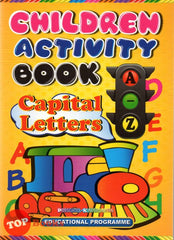 [TOPBOOKS Genius Kids] Children Activity Book Capital Letters A To Z