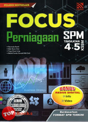 [TOPBOOKS Pelangi] Focus SPM Perniagaan Tingkatan 4 5 KSSM (2023)