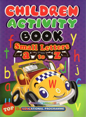 [TOPBOOKS Genius Kids] Children Activity Book Small Letters a To z (2021)