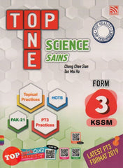 [TOPBOOKS Pelangi] Top One Science Form 3 KSSM Dwibahasa