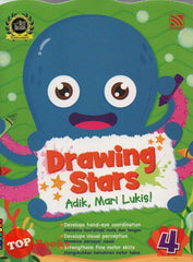 [TOPBOOKS Pelangi Kids] Drawing Stars Adik, Mari Lukis Buku 4