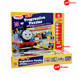 [TOPBOOKS - Pelangi Kids] Thomas & Friends 4 in 1 Progressive Puzzles: Story Fun! Overnight Stop