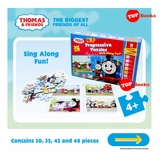 [TOPBOOKS - Pelangi Kids] Thomas and Friends Progressive Puzzles Sing-along Fun!