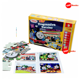 [TOPBOOKS - Pelangi Kids] Thomas & Friends 4 in 1 Progressive Puzzles: Story Fun! Overnight Stop