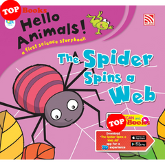 [TOPBOOKS Pelangi Kids] Hello Animals ! The Spider Spins a Web 12 (2023)