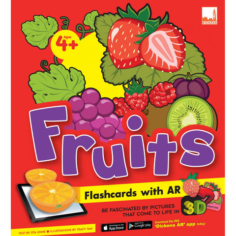 [TOPBOOKS Dickens] Flashcards with AR Fruits (2022)