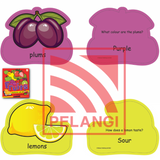 [TOPBOOKS Dickens] Flashcards with AR Fruits (2022)
