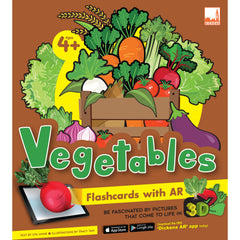 [TOPBOOKS Dickens] Flashcards with AR Vegetables (2022)