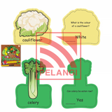 [TOPBOOKS Dickens] Flashcards with AR Vegetables (2022)