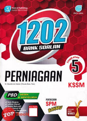 [TOPBOOKS Pan Asia] 1202 Bank Soalan Perniagaan Tingkatan 5 KSSM (2023)