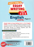 [TOPBOOKS Ilmu Bakti] Simple Guide to Essay Writing English CEFR Paper 2 Form 1 2 3 (2023)
