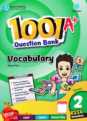 [TOPBOOKS Pan Asia] 1001 A+ Question Bank Vocabulary Year 2 KSSR Semakan (2023)