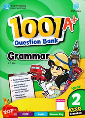 [TOPBOOKS Pan Asia] 1001 A+ Question Bank Grammar Year 2 KSSR Semakan (2023)
