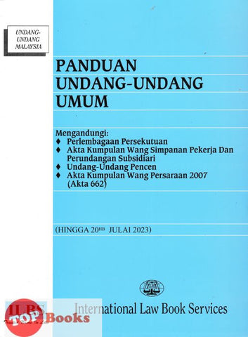 [TOPBOOKS Law ILBS] Panduan Undang-Undang Umum (2023)